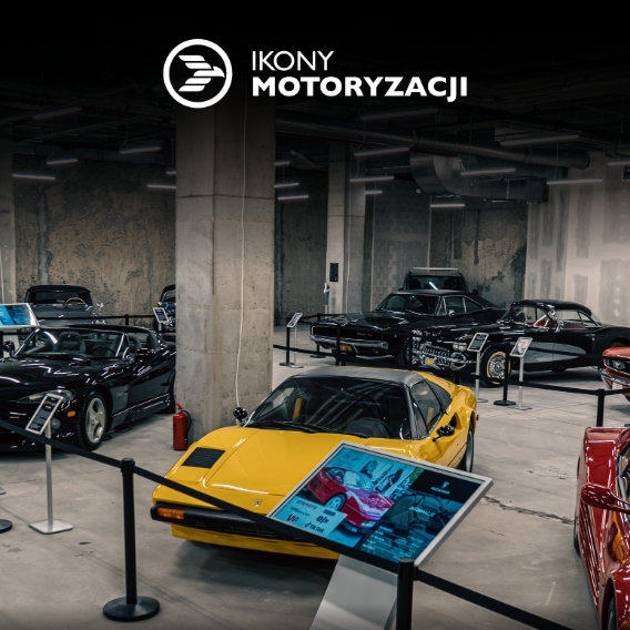 Exhibition of supercars in Warsaw