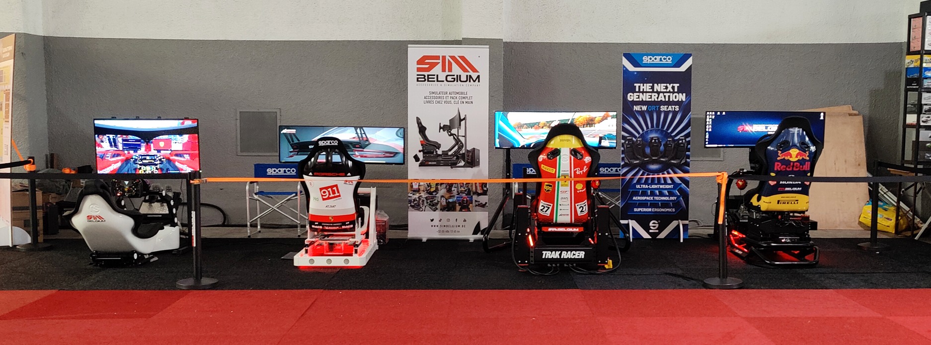 POUR SIM RACING CENTER – SIMBELGIUM BV