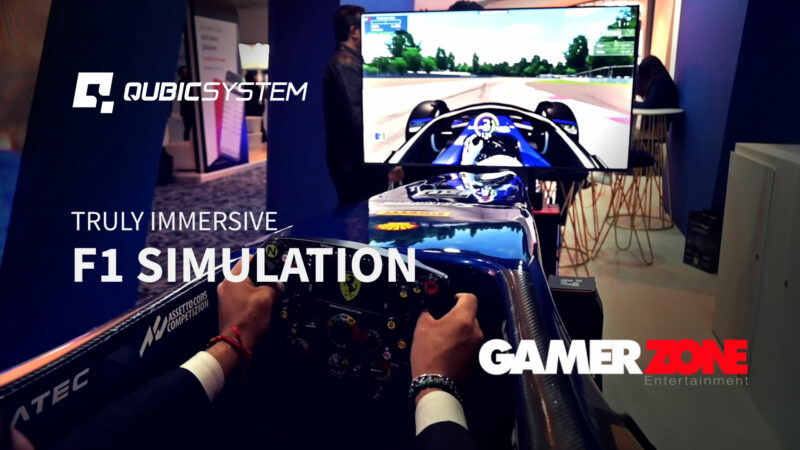 Truly immersive F1 simulation - Qubic System Simulator