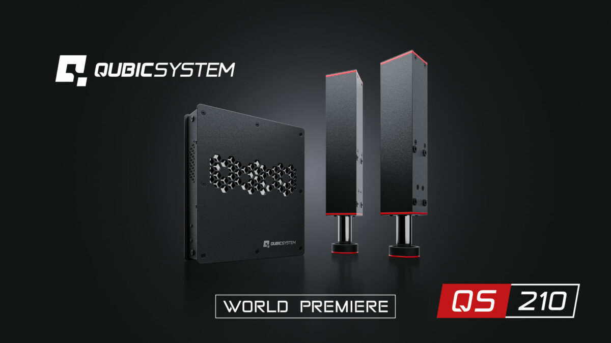 World Premiere - QS-210 - 3DOF Motion System - Qubic System Simulator